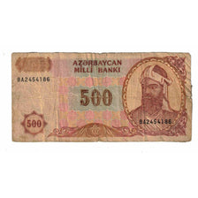 Banknote, Azerbaijan, 500 Manat, Undated (1993), KM:19b, VG(8-10)