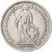 Coin, Switzerland, 2 Francs, 1921, Bern, EF(40-45), Silver, KM:21