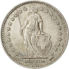 SWITZERLAND, 2 Francs, 1921, Bern, KM #21, AU(55-58), Silver, 27.4, 9.99