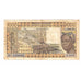 Banknote, West African States, 1000 Francs, 1988, KM:406Da, VF(20-25)