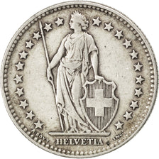 SWITZERLAND, 2 Francs, 1932, Bern, KM #21, EF(40-45), Silver, 27.4, 9.97