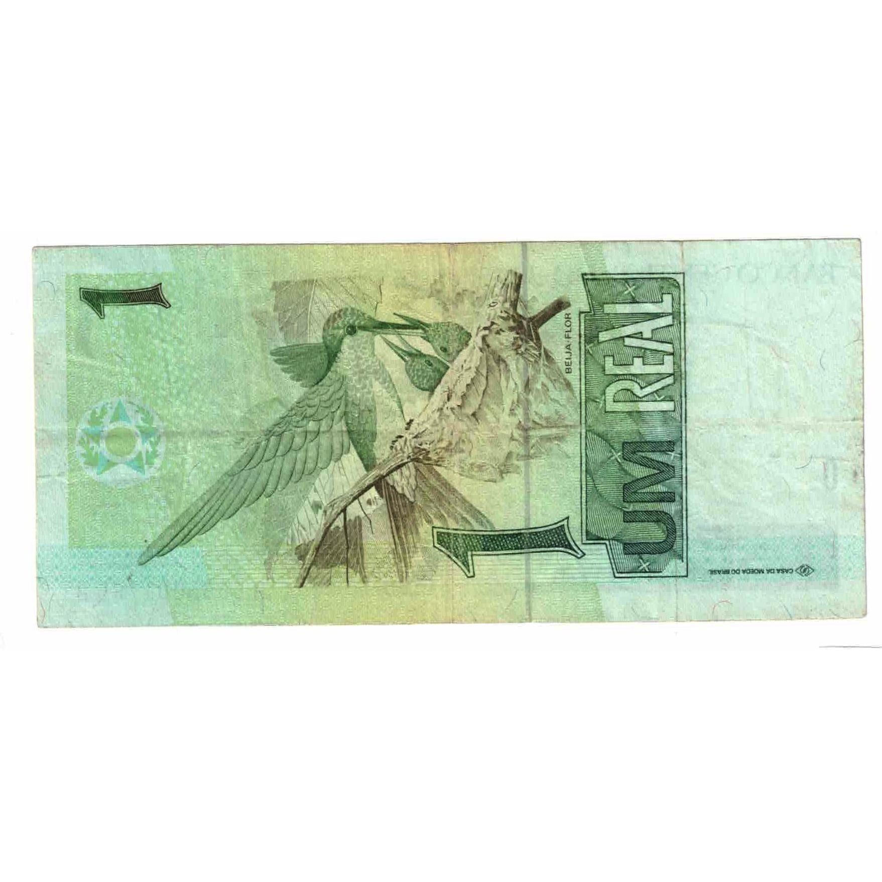 Banknote, Brazil, 1 Réal, Undated (1994), KM:243c, EF(40-45)