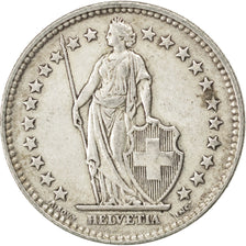 Coin, Switzerland, 2 Francs, 1940, Bern, AU(50-53), Silver, KM:21