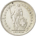 Coin, Switzerland, 2 Francs, 1940, Bern, AU(55-58), Silver, KM:21