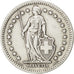 SWITZERLAND, 2 Francs, 1943, Bern, KM #21, EF(40-45), Silver, 27.4, 9.97