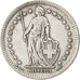 Coin, Switzerland, 2 Francs, 1944, Bern, EF(40-45), Silver, KM:21