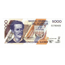 Banknote, Ecuador, 5000 Sucres, 1999, 1999-03-26, KM:128c, UNC(65-70)