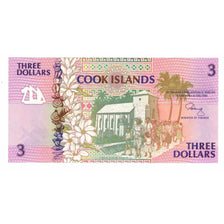 Banknote, Cook Islands, 3 Dollars, Undated (1992), KM:7a, UNC(65-70)