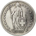 SWITZERLAND, 2 Francs, 1945, Bern, KM #21, EF(40-45), Silver, 27.4, 10.03