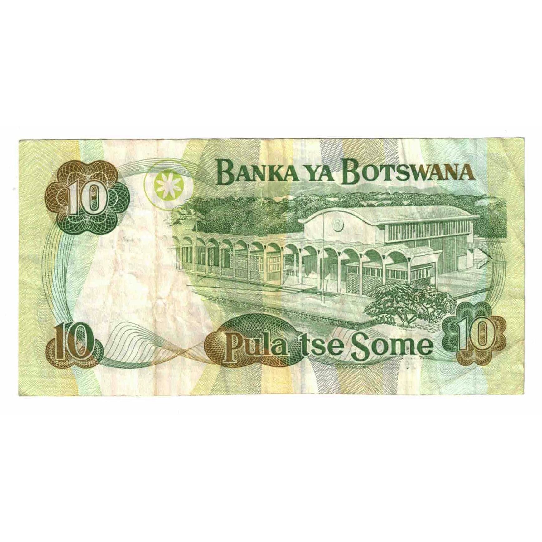 Geldschein, Botswana, 10 Pula, 2002, KM:24a, SS