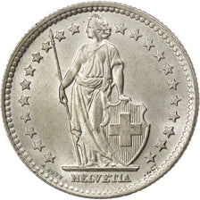 SWITZERLAND, 2 Francs, 1963, Bern, KM #21, MS(63), Silver, 27.4, 10.07