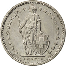 Coin, Switzerland, 2 Francs, 1968, Bern, MS(63), Copper-nickel, KM:21a.1