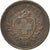 Moneta, Svizzera, Rappen, 1877, Bern, BB+, Bronzo, KM:3.1