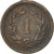 Moneda, Suiza, Rappen, 1877, Bern, MBC+, Bronce, KM:3.1