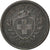 Moneda, Suiza, Rappen, 1878, Bern, MBC+, Bronce, KM:3.1