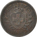SWITZERLAND, Rappen, 1880, Bern, KM #3.1, EF(40-45), Bronze, 1.46