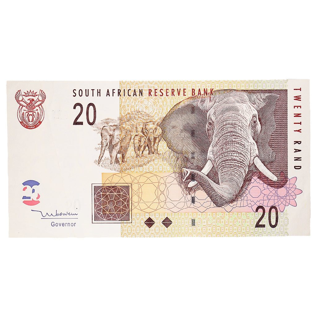 Banknote, South Africa, 20 Rand, Undated (2005), KM:124a, EF(40-45)