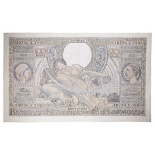 Billete, 100 Francs-20 Belgas, 1943, Bélgica, 1943-06-04, KM:107, EBC