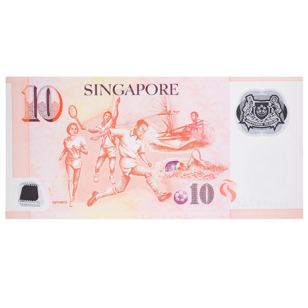 Billet, Singapour, 10 Dollars, Undated (2004), KM:48a, SUP