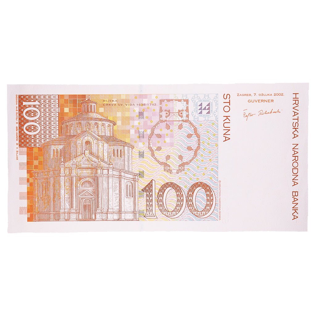 Banknot, Chorwacja, 100 Kuna, 2002, 2002-03-07, KM:41, UNC(65-70)