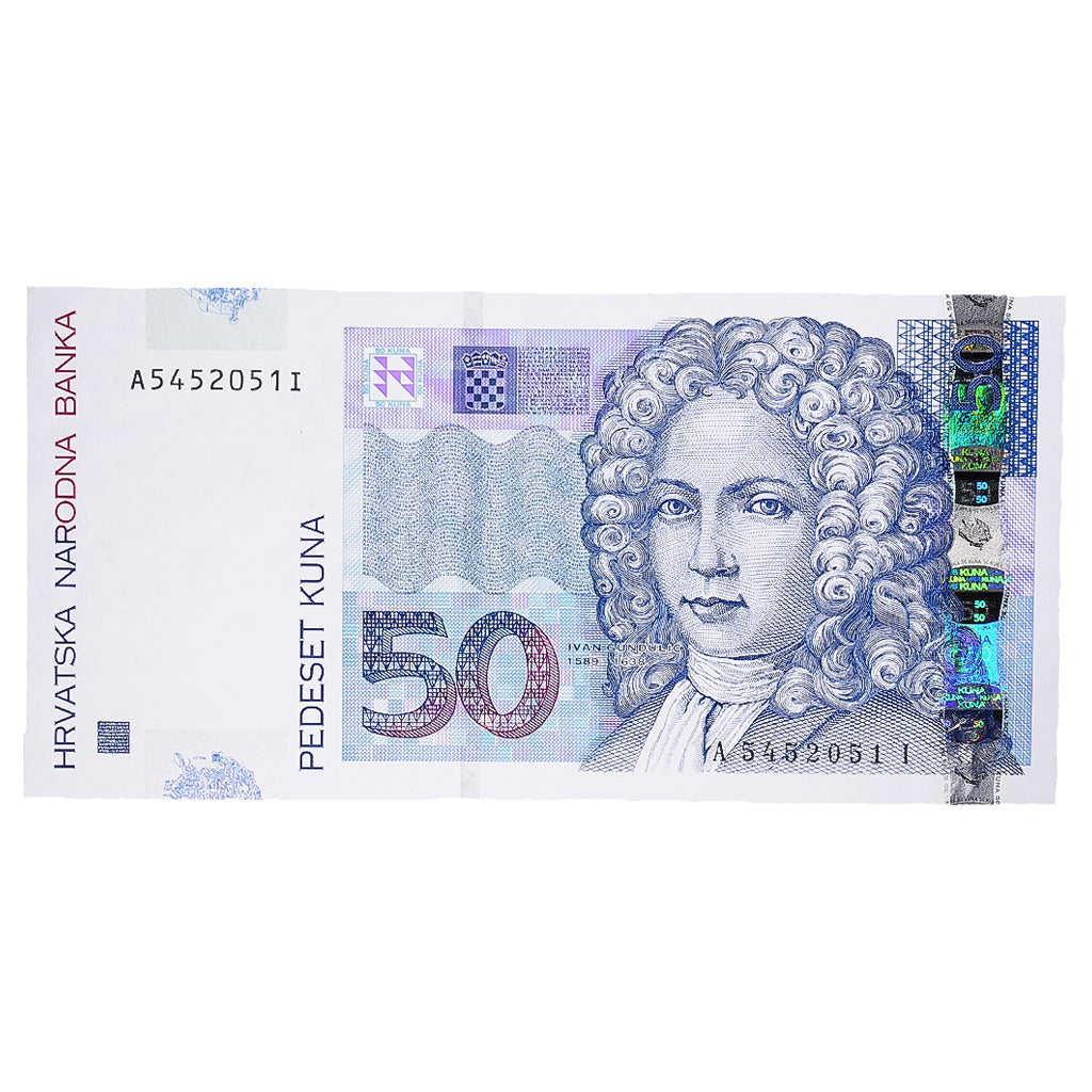 Banknote, Croatia, 50 Kuna, 2002, 2002-03-07, KM:40, EF(40-45)