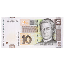 Banknote, Croatia, 10 Kuna, 2001, 2001-03-07, KM:38, AU(55-58)