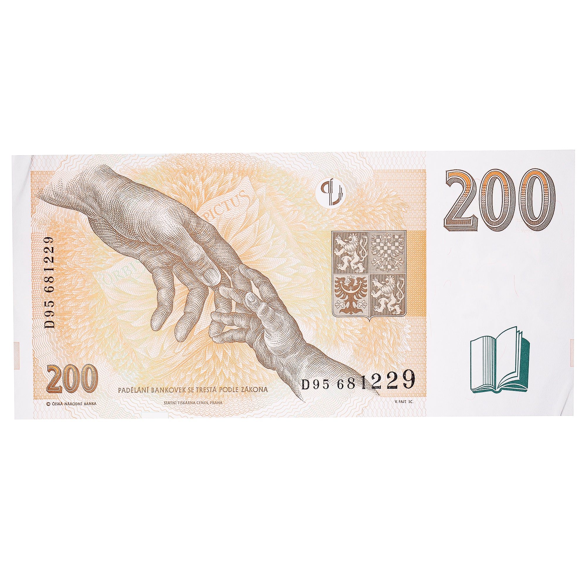 Banknote, Czech Republic, 200 Korun, 1998, KM:19, AU(55-58)