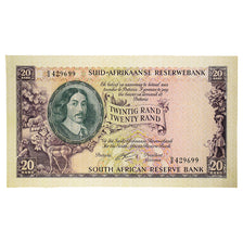 Banknote, South Africa, 20 Rand, Undated (1962), KM:108a, UNC(63)