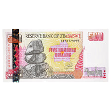 Billet, Zimbabwe, 500 Dollars, 2001, KM:10, NEUF
