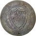 SWISS CANTONS, 1/2 Batzen-5 Rappen, 1819, KM #6, VF(20-25), Billon, 2.04