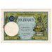 Geldschein, Madagascar, 10 Francs, 1937-1947, KM:36, SS+