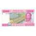 Banknote, Central African States, 2000 Francs, 2002, KM:208U, UNC(65-70)