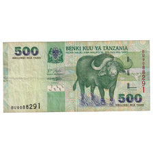 Banknote, Tanzania, 500 Shilingi, Undated (2003), KM:35, VF(20-25)