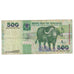 Banknot, Tanzania, 500 Shilingi, Undated (2003), KM:35, VF(20-25)