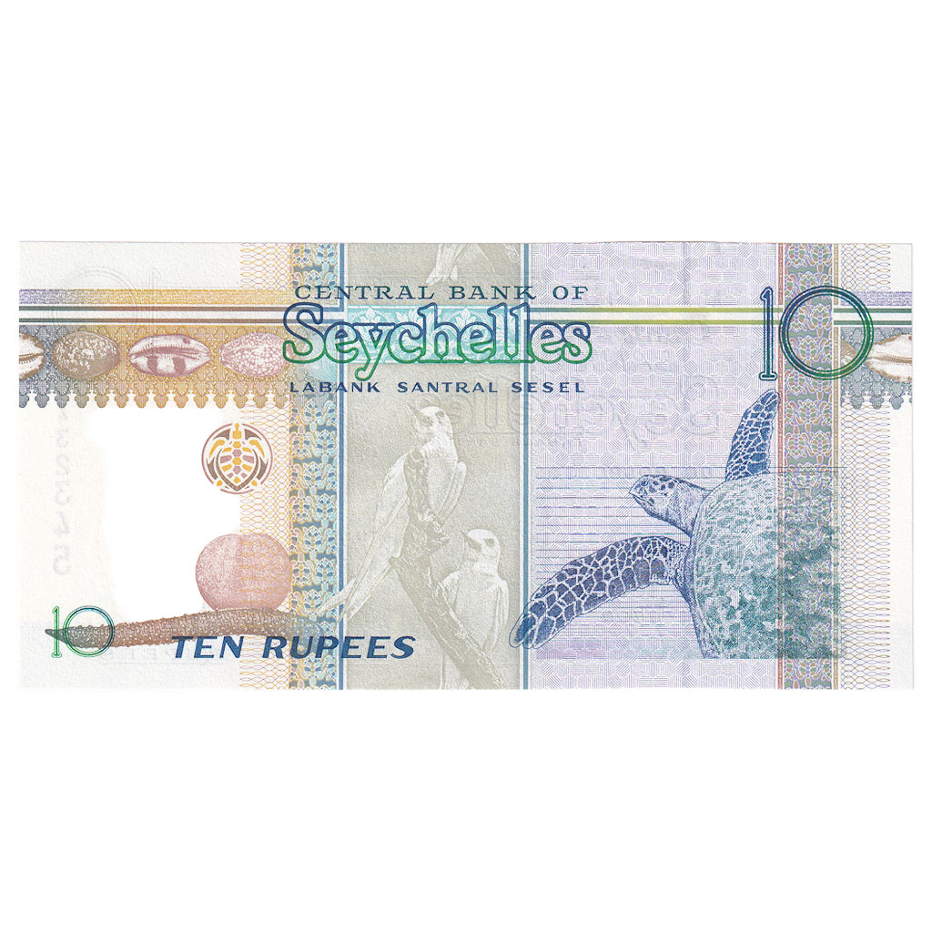 Banconote, Seychelles, 10 Rupees, KM:36a, FDS