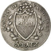 SWISS CANTONS, 5 Batzen, 1828, KM #21.1, AU(50-53), Silver, 4.12
