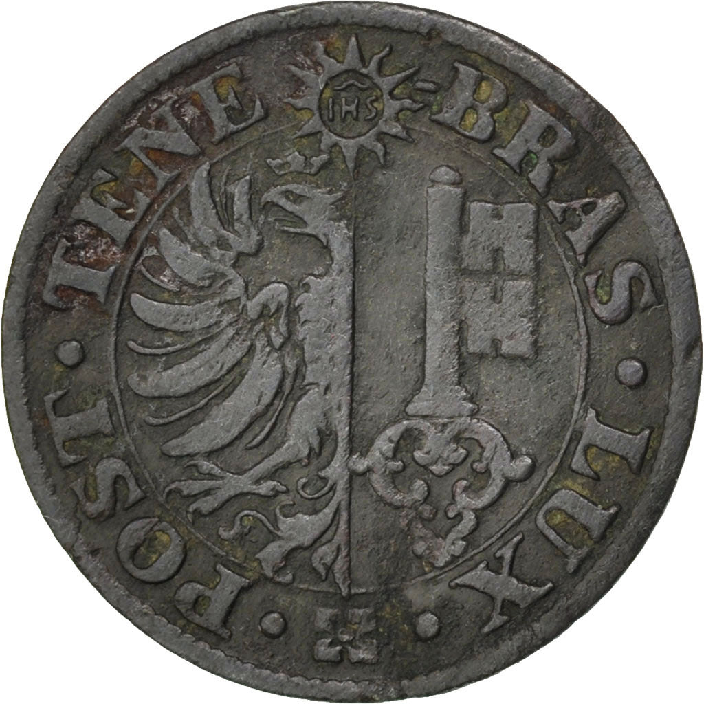 SWISS CANTONS, Centime, 1839, KM #125, EF(40-45), Billon, 0.60