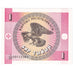 Banknot, KIRGISTAN, 1 Tyiyn, Undated (1993), KM:1, UNC(65-70)