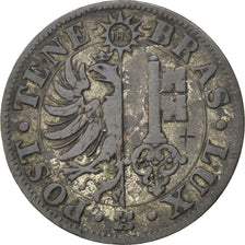 SWISS CANTONS, 4 Centimes, 1839, KM #127, EF(40-45), Billon, 1.68