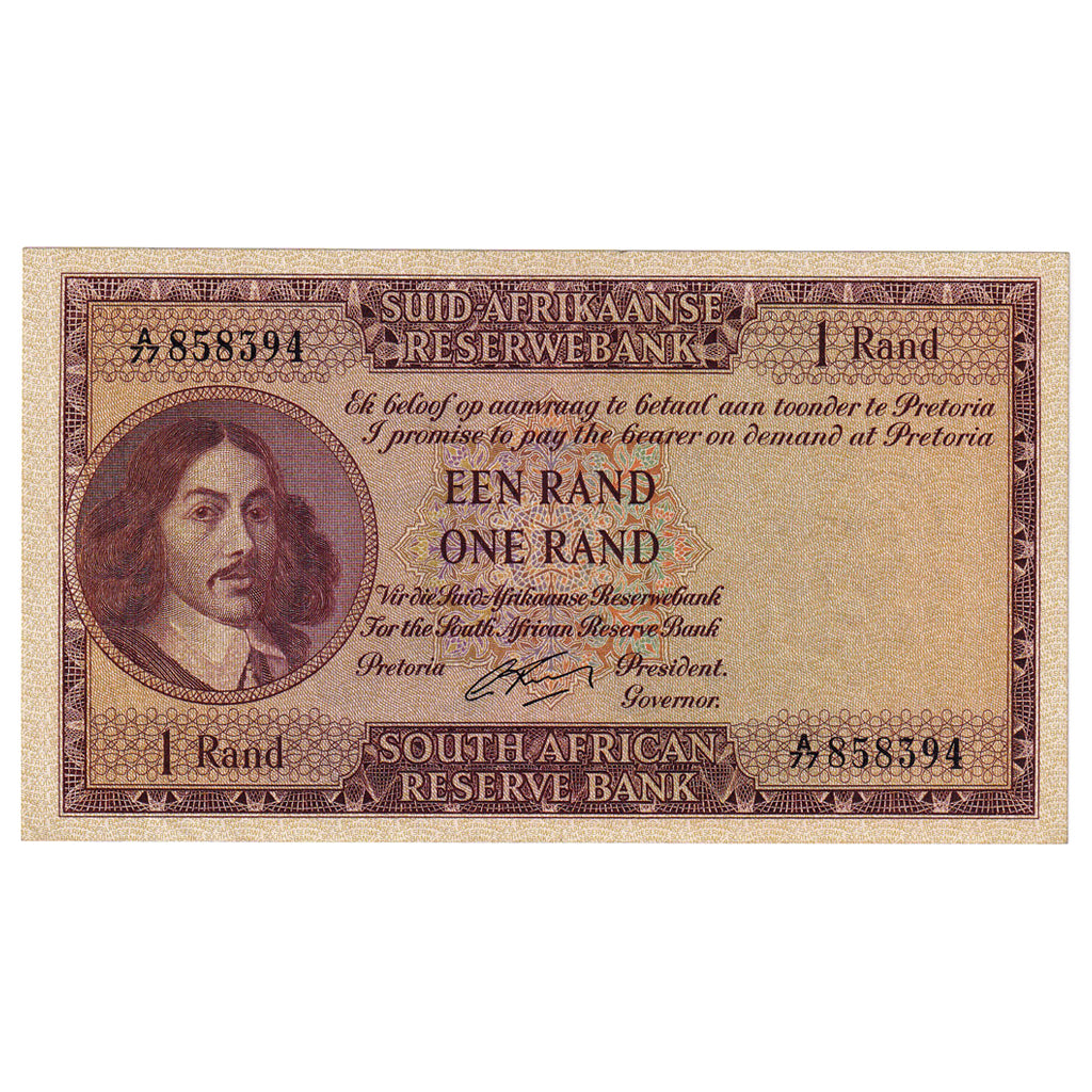 Banknote, South Africa, 1 Rand, KM:102b, UNC(65-70)