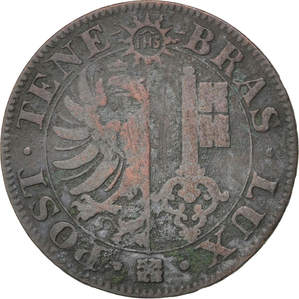 SWISS CANTONS, 5 Centimes, 1840, KM #131, VF(30-35), Billon, 1.79
