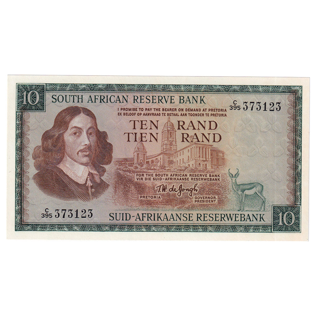 Banknote, South Africa, 10 Rand, KM:114b, UNC(65-70)