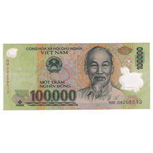 Banknote, Vietnam, 100,000 D<ox>ng, 2004, KM:122a, AU(55-58)