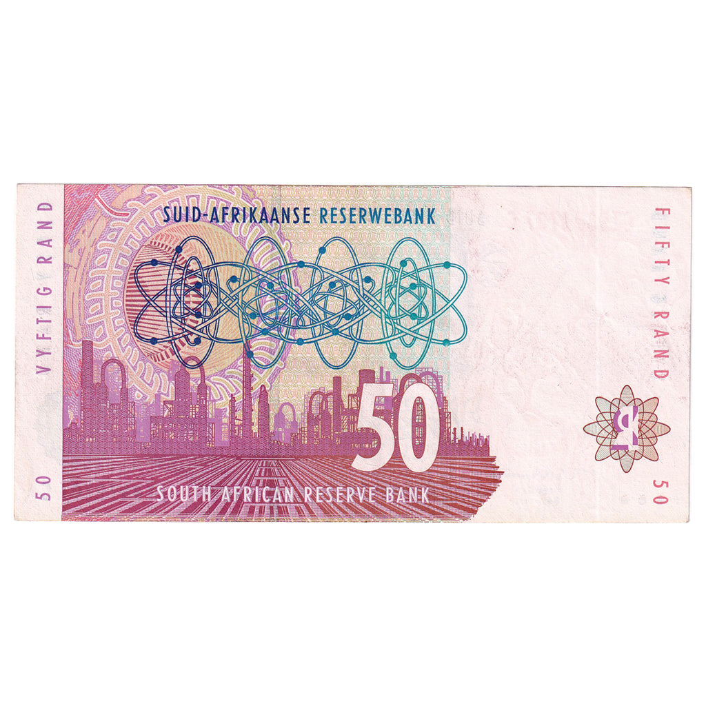 Banknote, South Africa, 50 Rand, 1999, KM:125c, EF(40-45)