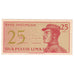Banknote, Indonesia, 25 Sen, 1964, KM:93a, UNC(65-70)