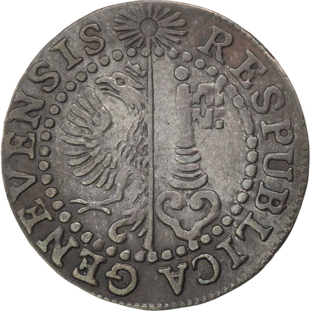 SWISS CANTONS, Sol, 1788, KM #87, AU(50-53), Billon, 0.99