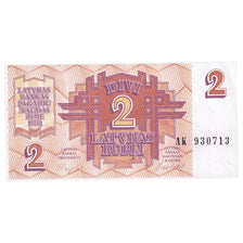 Banknot, Łotwa, 2 Rubli, 1992, KM:36, UNC(65-70)