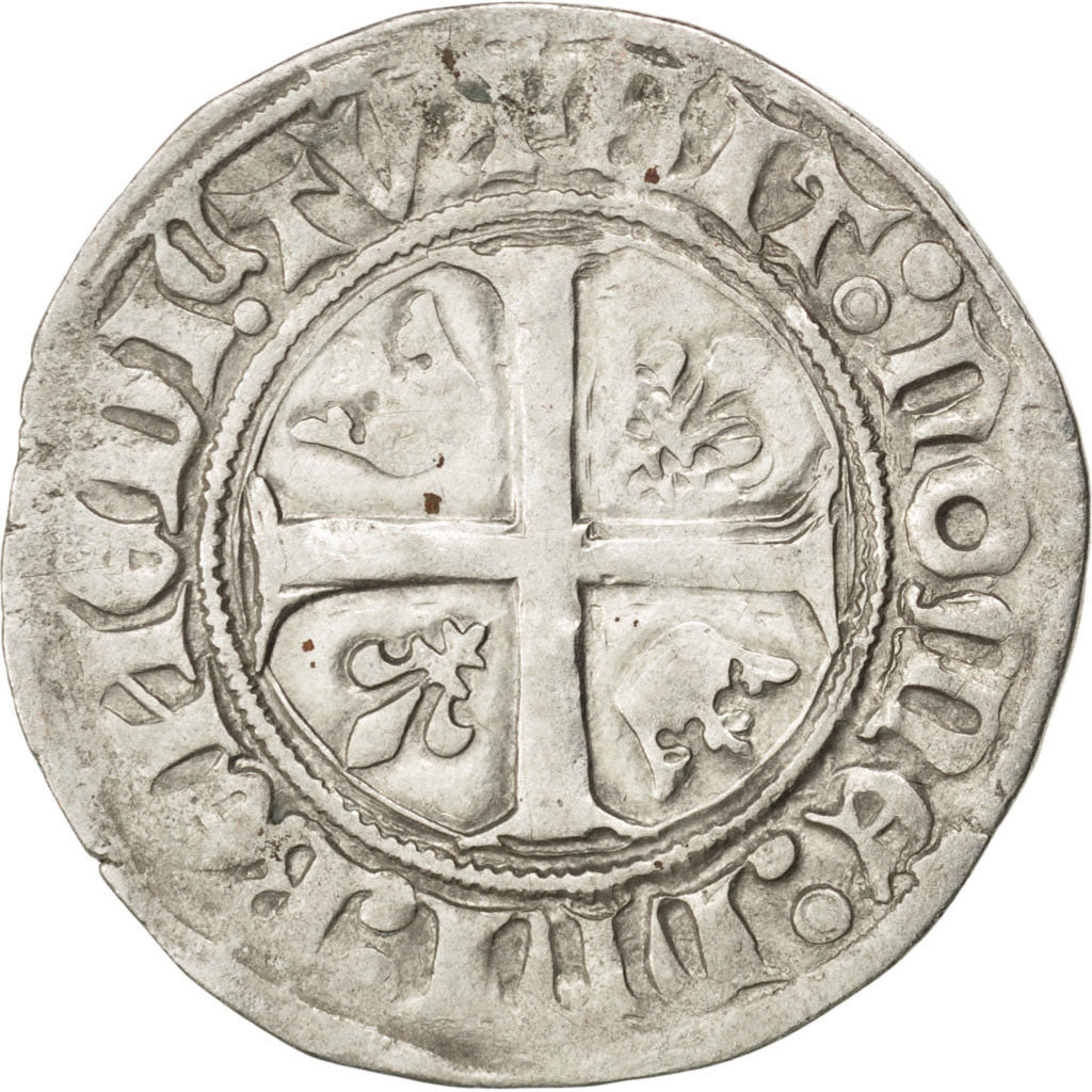 FRANCE, Blanc, Saint Quentin, EF(40-45), Billon, Duplessy #377A, 3.13