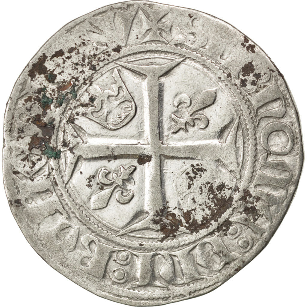 Coin, France, Blanc, Angers, VF(30-35), Billon, Duplessy:377A