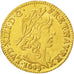 Moneta, Francia, 1/2 Louis d'or, 1643, Paris, BB+, Oro, KM:101, Gadoury:57